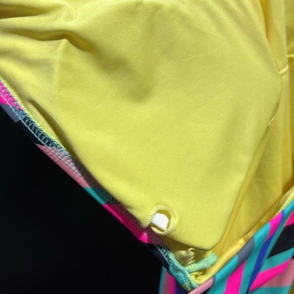 Relleciga Thong cut,adjustable straps,removable pads,geometric pattern, swim - Picture 11 of 13